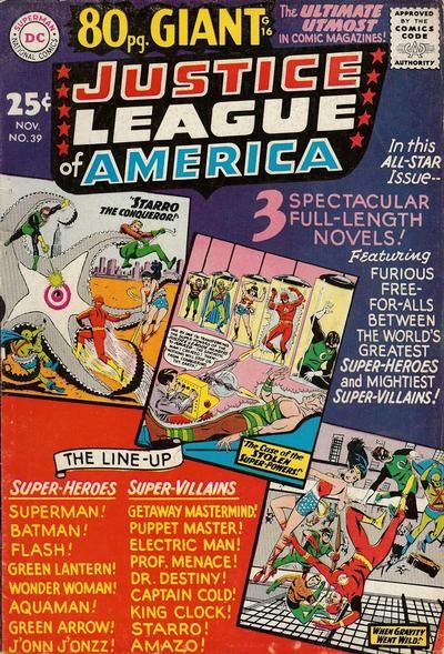 Justice League of America #39 Comic