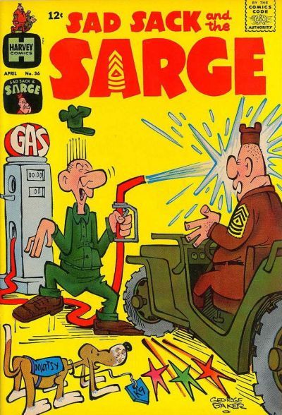 Sad Sack And The Sarge #36 Comic