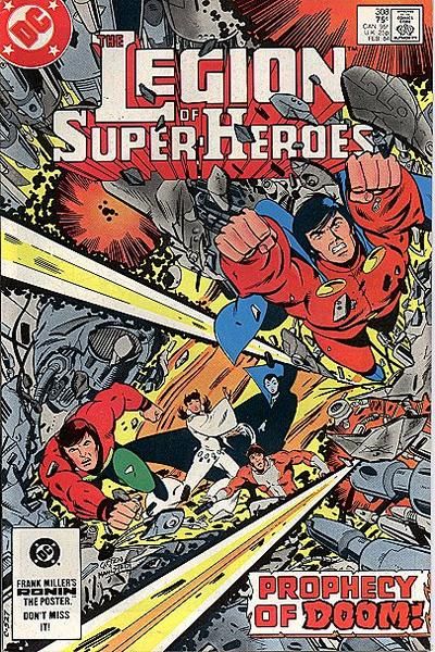 The Legion of Super-Heroes #308 Comic