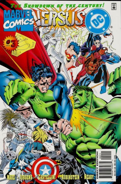 DC Versus Marvel/Marvel Versus DC #3 Comic