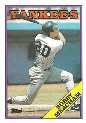 Bobby Meacham 1988 Topps #659