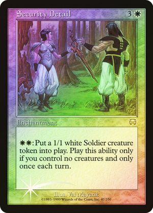 Security Detail (Mercadian Masques - Foil)