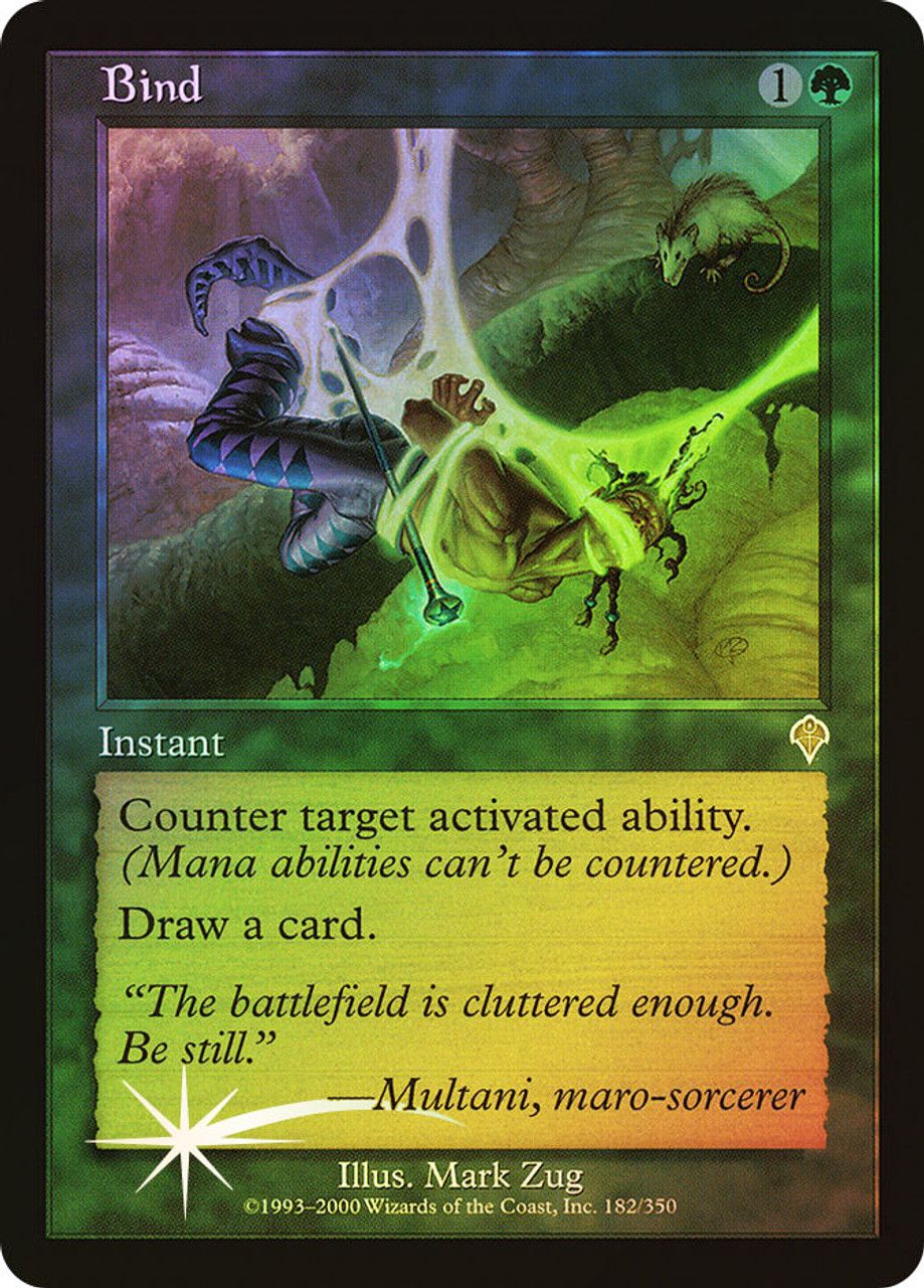 Bind (Invasion - Foil) Trading Card