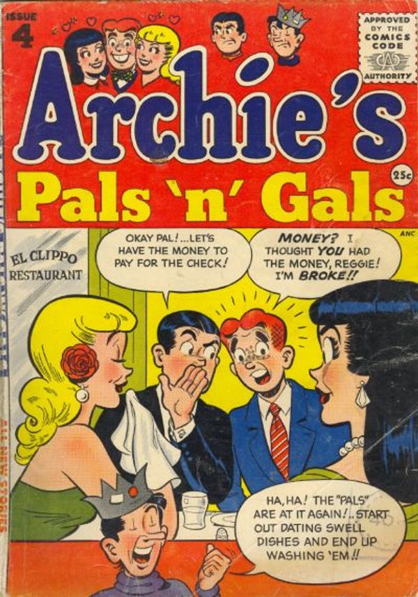 Archie's Pals 'N' Gals #4