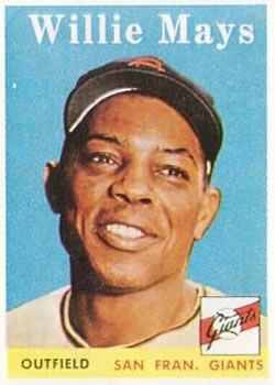 Willie Mays 1958 Topps #5 Sports Card