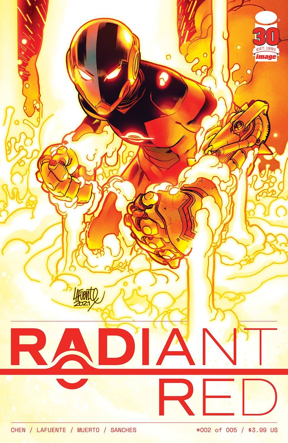 Radiant Red #2 Comic