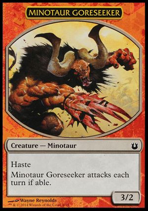 Minotaur Goreseeker (Born of the Gods Challenge Deck : Battle the Horde)