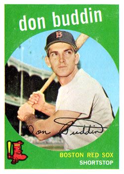 Don Buddin 1959 Topps #32 Sports Card