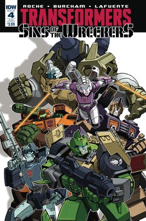 Transformers Sins Of Wreckers #4 (Subscription Variant)