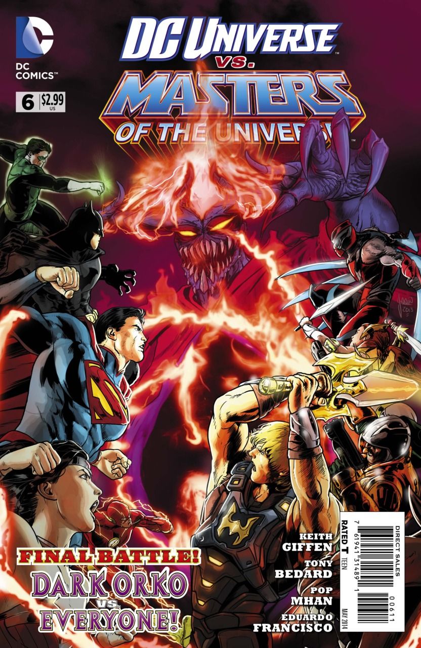DC Universe vs Masters of the Universe #6 Comic