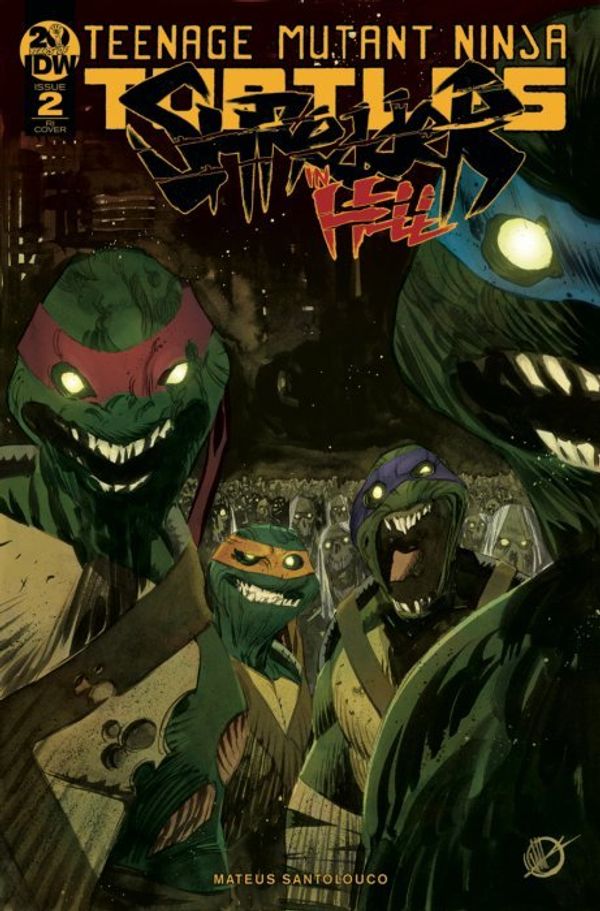 Teenage Mutant Ninja Turtles: Shredder in Hell #2 (10 Copy Cover Scalera)