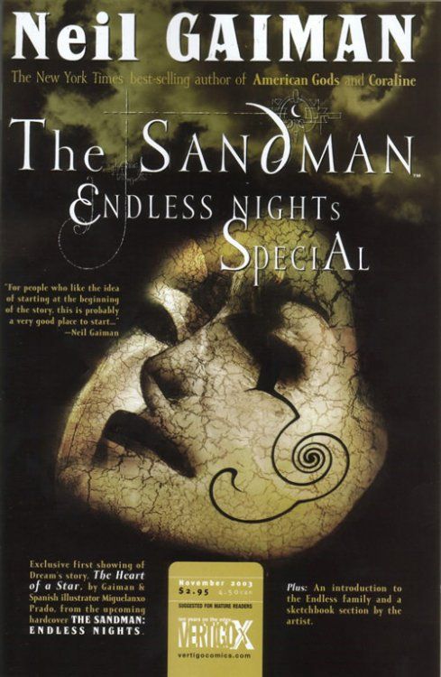 Sandman: Endless Nights Special #1 Comic