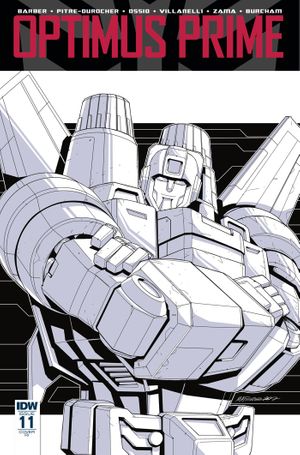Optimus Prime #11 (10 Copy Cover)
