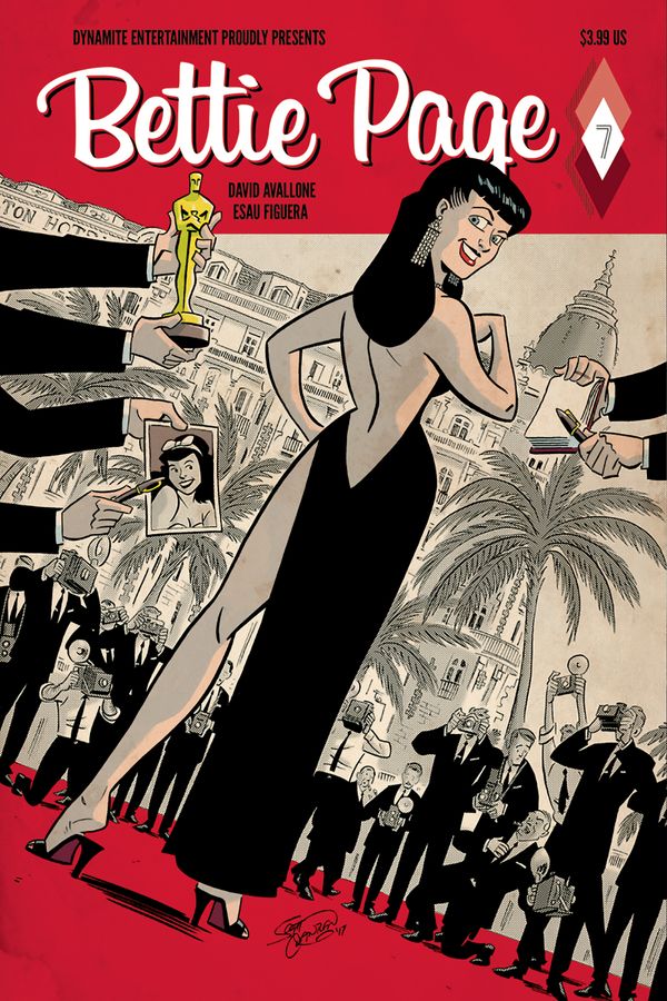 Bettie Page #7 (Cover B Chantler)