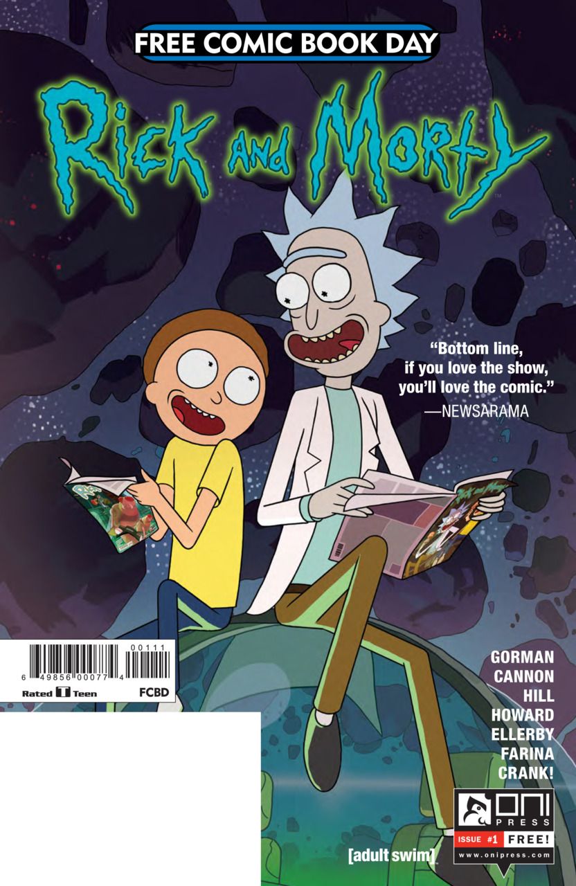 Rick and Morty: Free Comic Book Day #1 Comic