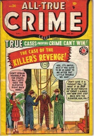 All True Crime Cases Comics #34 Comic