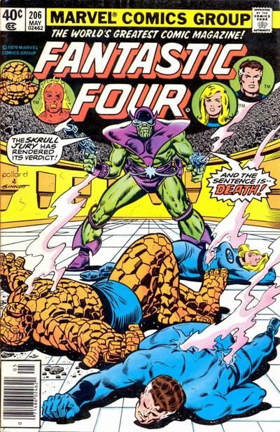 Fantastic Four #206 Comic