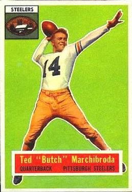 Ted Marchibroda 1956 Topps #51 Sports Card