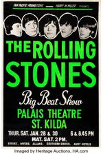 Rolling Stones Palais Theatre Melbourne 1965