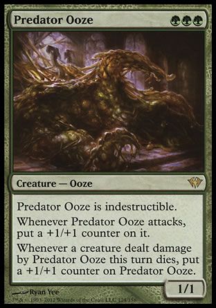 Predator Ooze (Dark Ascension) Trading Card