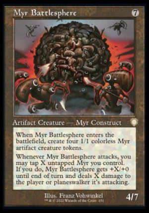 Myr Battlesphere (The Brothers' War Commander Decks)