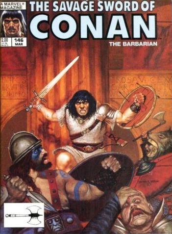 The Savage Sword of Conan #146 Comic