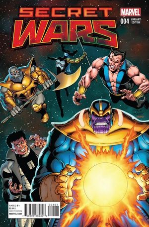 Secret Wars #4 (Starlin Variant)
