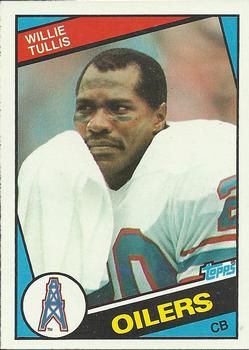 Willie Tullis 1984 Topps #83 Sports Card