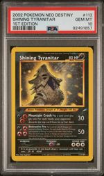Shining Tyranitar (113/105) - Neo Destiny (1st Edition)