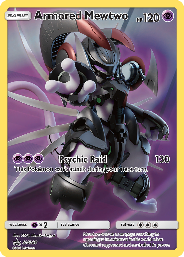 Armored Mewtwo Pokémon Card