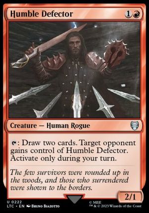 Humble Defector (The Lord of the Rings Commander Decks)