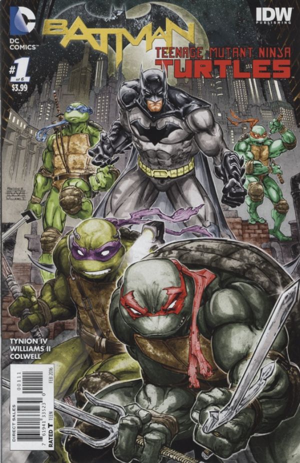 Batman/Teenage Mutant Ninja Turtles #1
