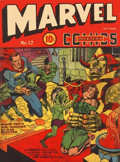 Marvel Mystery Comics #12 Comic