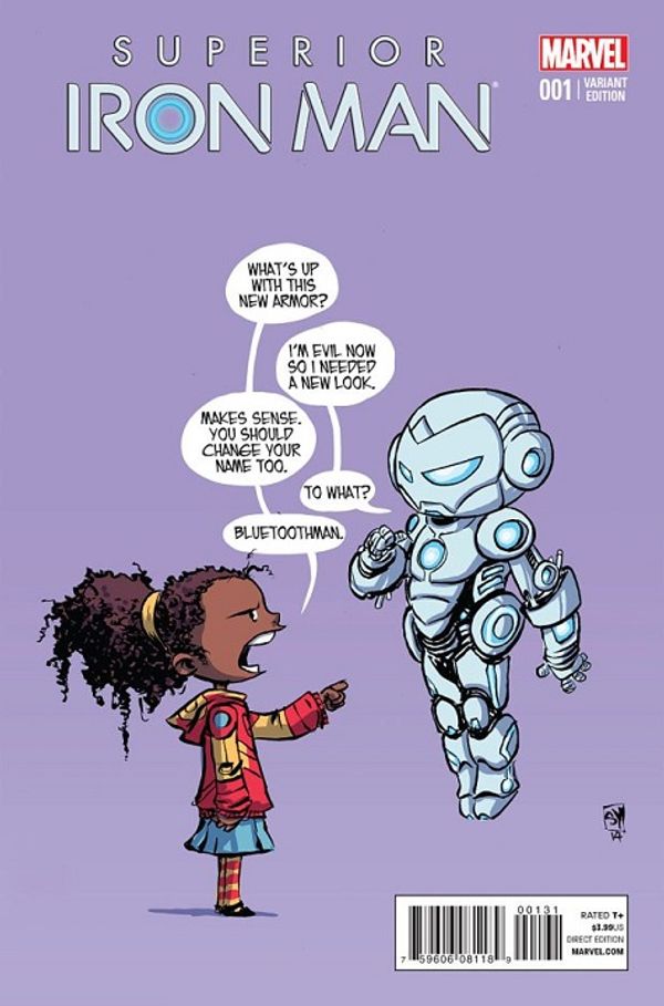Superior Iron Man #1 (Young Variant)