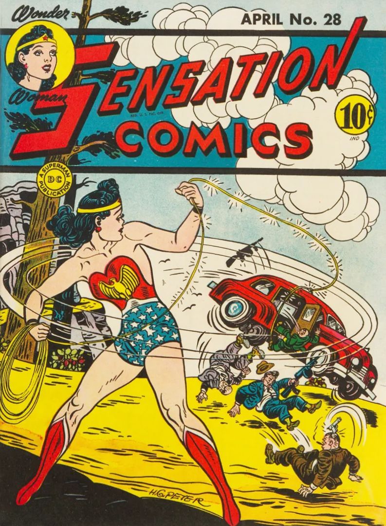 Sensation Comics #28 Comic