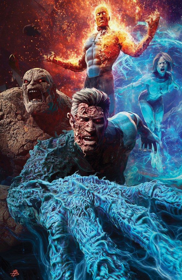Midnight Fantastic Four #1 (Björn Barends Virgin Variant) Comic