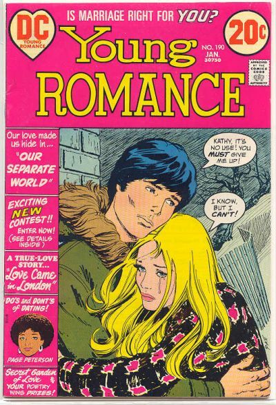 Young Romance #190 Comic