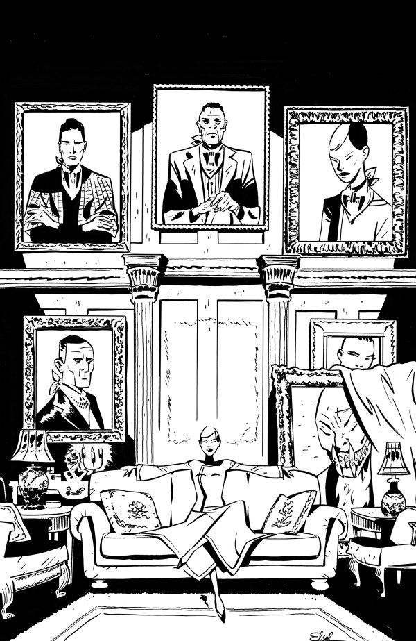 Fall of the House of Slaughter #1 (D 1:10 Incv Full Art Charretier) Comic