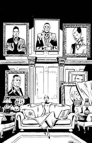 Fall of the House of Slaughter #1 (D 1:10 Incv Full Art Charretier)