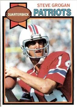 Steve Grogan 1979 Topps #95 Sports Card