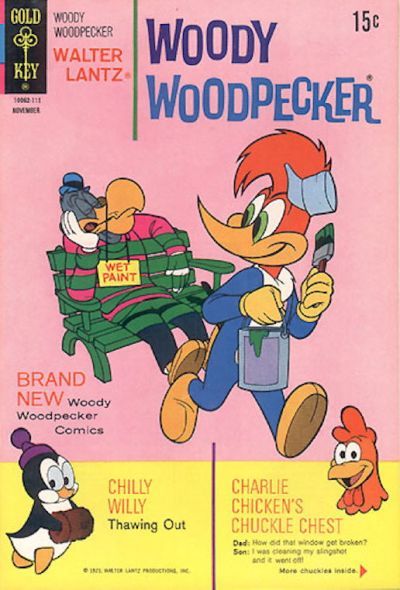 Walter Lantz Woody Woodpecker #120 Comic