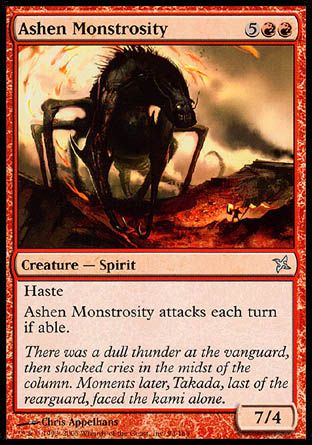 Ashen Monstrosity (Betrayers of Kamigawa) Trading Card