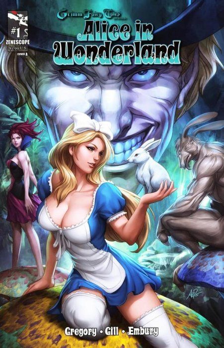 Grimm Fairy Tales presents Alice In Wonderland #1 Comic