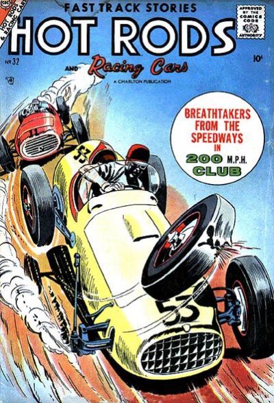 Hot Rods and Racing Cars #32 Comic