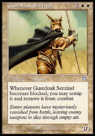 Gustcloak Sentinel (Onslaught) Trading Card