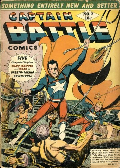 Captain Battle Comics #2 Comic