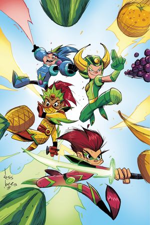 Fruit Ninja #1 (Cover D 20 Copy Brown Virgin Cover)