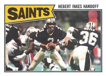 Bobby Hebert 1987 Topps #272 Sports Card