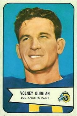 Volney Quinlan 1954 Bowman #44 Sports Card