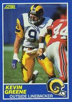 Kevin Greene 1989 Score #103 Sports Card
